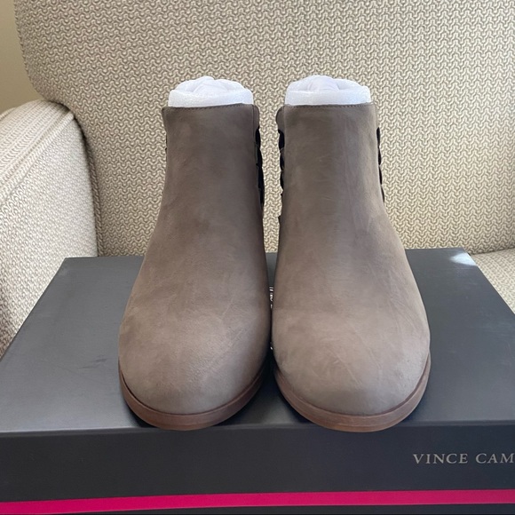 Vince Camuto Prestetta True Suede Bootie 8M - Picture 3 of 11